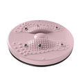 Waist Twisting Disc for Home Gym and Yoga Abdominal Workouts - Pink
