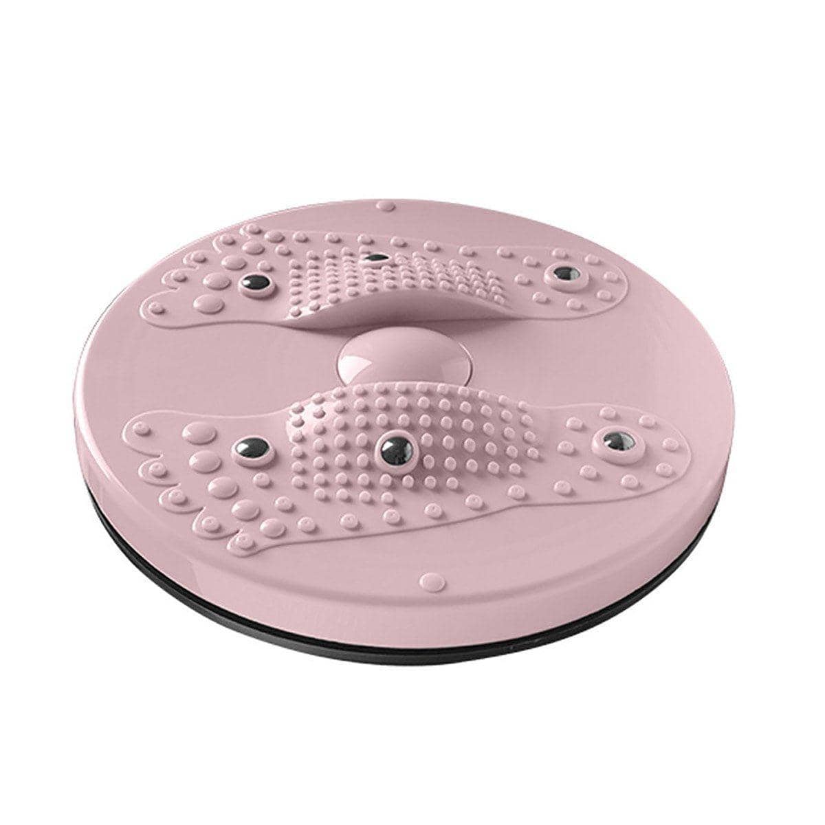 Waist Twisting Disc for Home Gym and Yoga Abdominal Workouts - Pink