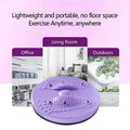 Waist Twisting Disc for Home Gym and Yoga Abdominal Workouts - Purple - view 5