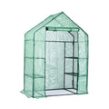 Walk-In Garden Greenhouse Shed with Zippered Roll-Up Door for Plants - view 2