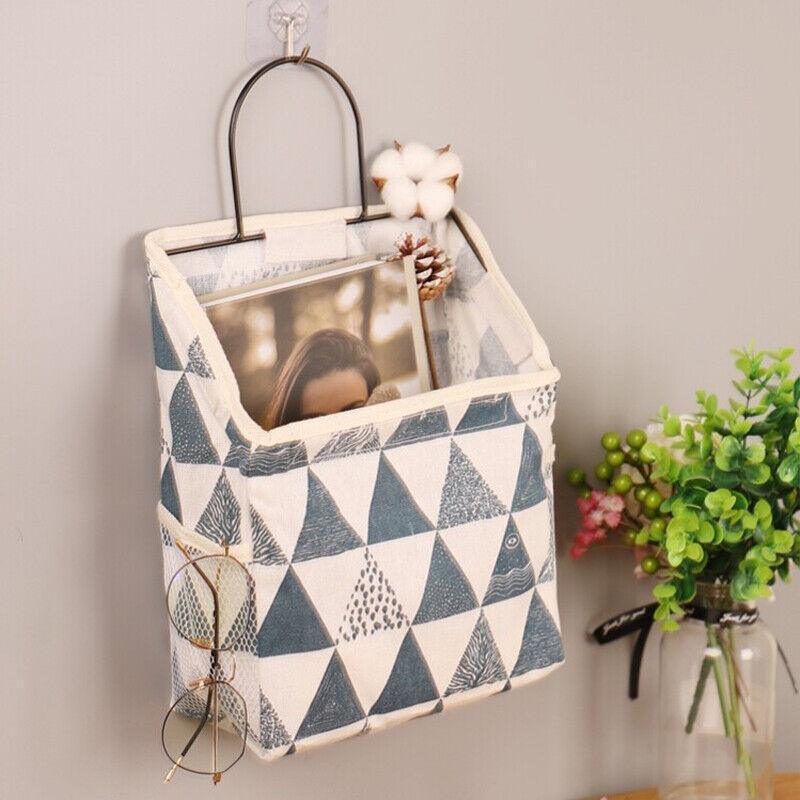Wall Hanging Storage Bag Organiser for Books and Phones - Cactus - view 13