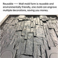 Wall Mould Form Reusable Concrete Mould for DIY Garden Pathway and Paving Stone Patio - view 4