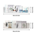 Wall-Mount Acrylic Storage Rack, 60 x 15cm - Clear - view 4