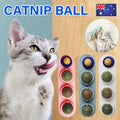 Wall Mount Catnip Ball Strip for Cats - Grey - view 2