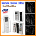 Wall Mount Clear Acrylic Remote Control Holder - 1 Case (65 x 45 x 140 mm) - view 2