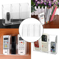 Wall Mount Clear Acrylic Remote Control Holder - 1 Case (65 x 45 x 140 mm) - view 4