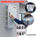 Wall Mount Key Cabinet with Keypad and RFID Access, 24 Key Hooks - view 2