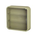 Wall Mounted Acrylic Figure Display Case - Green
