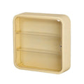 Wall Mounted Acrylic Figure Display Case - Yellow