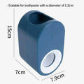 Wall-Mounted Automatic Toothpaste Dispenser - Sky Blue - view 4