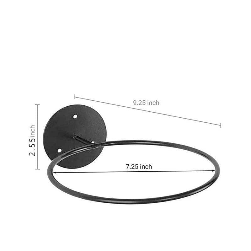 Wall Mounted Ball Rack Holder for Basketballs and Footballs - Black - view 3