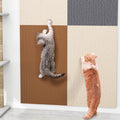 Wall-Mounted Cat Scratching Mat, Self-Adhesive, 100 x 60 cm - Beige - view 5