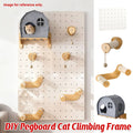 Wall Mounted Double Cat Scratch Post, 23 x 40 x 20cm - Light Brown - view 2