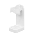Wall Mounted Electric Toothbrush Holder, Set of 4, Adhesive Bathroom Organiser, White - view 2