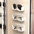 Wall Mounted Eyeglass Holders, Set of 6 - White - view 4