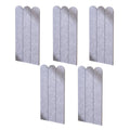 Wall Mounted Felt Cat Scratching Boards, 30 x 60cm - Light Grey, Pack of 5