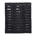 Wall Mounted File Organiser Hanging Bag with 30 Pockets Oxford Cloth - view 2