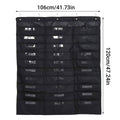 Wall Mounted File Organiser Hanging Bag with 30 Pockets Oxford Cloth - view 3