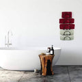 Wall Mounted Iron Towel Rack with 5 Layers and 10 Hooks for Bathroom - view 5