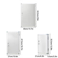 Wall Mounted Key Cabinet with Lock - 24 Positions (21 x 5.5 x 32.5 cm) - view 4