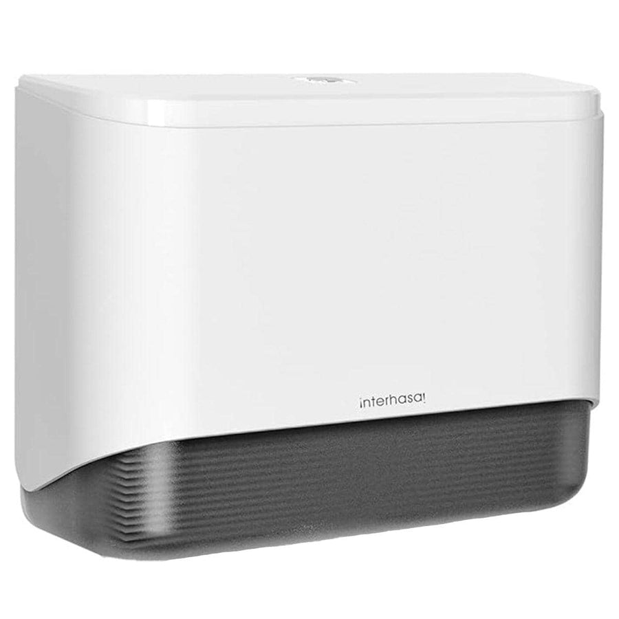 Wall Mounted Paper Towel Dispenser Box - White, 27.5 x 20.5 x 9.5 cm