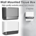 Wall Mounted Paper Towel Dispenser Box - White, 27.5 x 20.5 x 9.5 cm - view 2