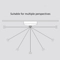 Wall-Mounted Retractable Invisible Clothesline, 2.8 m - White Square - view 5
