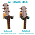 Wall-Mounted Self-Locking Guitar Hook with Foam Padding - view 4