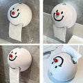 Wall Mounted Smiley Face Paper Towel Holder for Kitchen and Bathroom - view 5