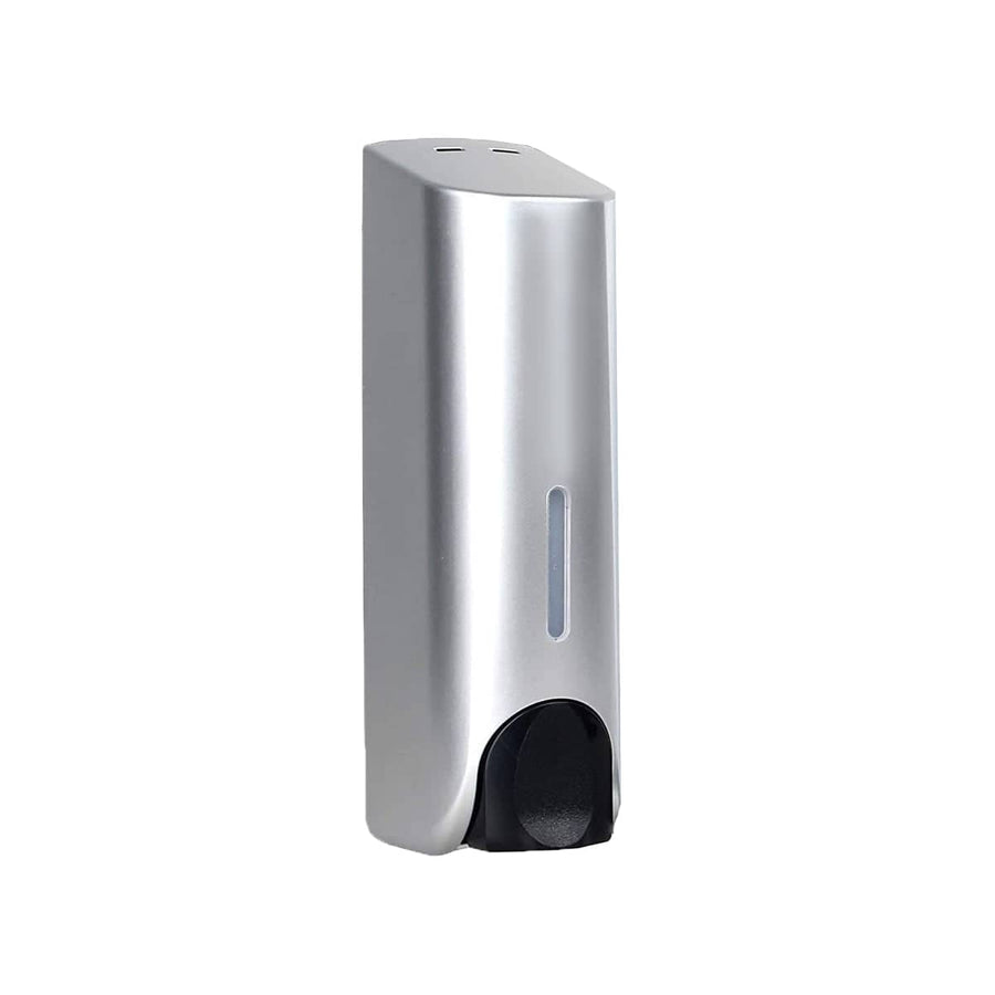 Wall Mounted Soap Dispenser - Single Chamber, Silver