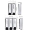 Wall Mounted Soap Dispenser - Single Chamber, Silver - view 4