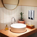 Wall Mounted Soap Dispenser - Triple Chamber, Silver - view 5