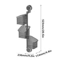 Wall Mounted Spice Storage Box Set of 3 with 180 Degree Rotating Containers - view 3