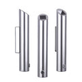 Wall Mounted Stainless Steel Ashtray, 1.8L Lockable - Silver - view 2