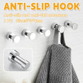 Wall Mounted Stainless Steel Single Coat Hook for Bathroom