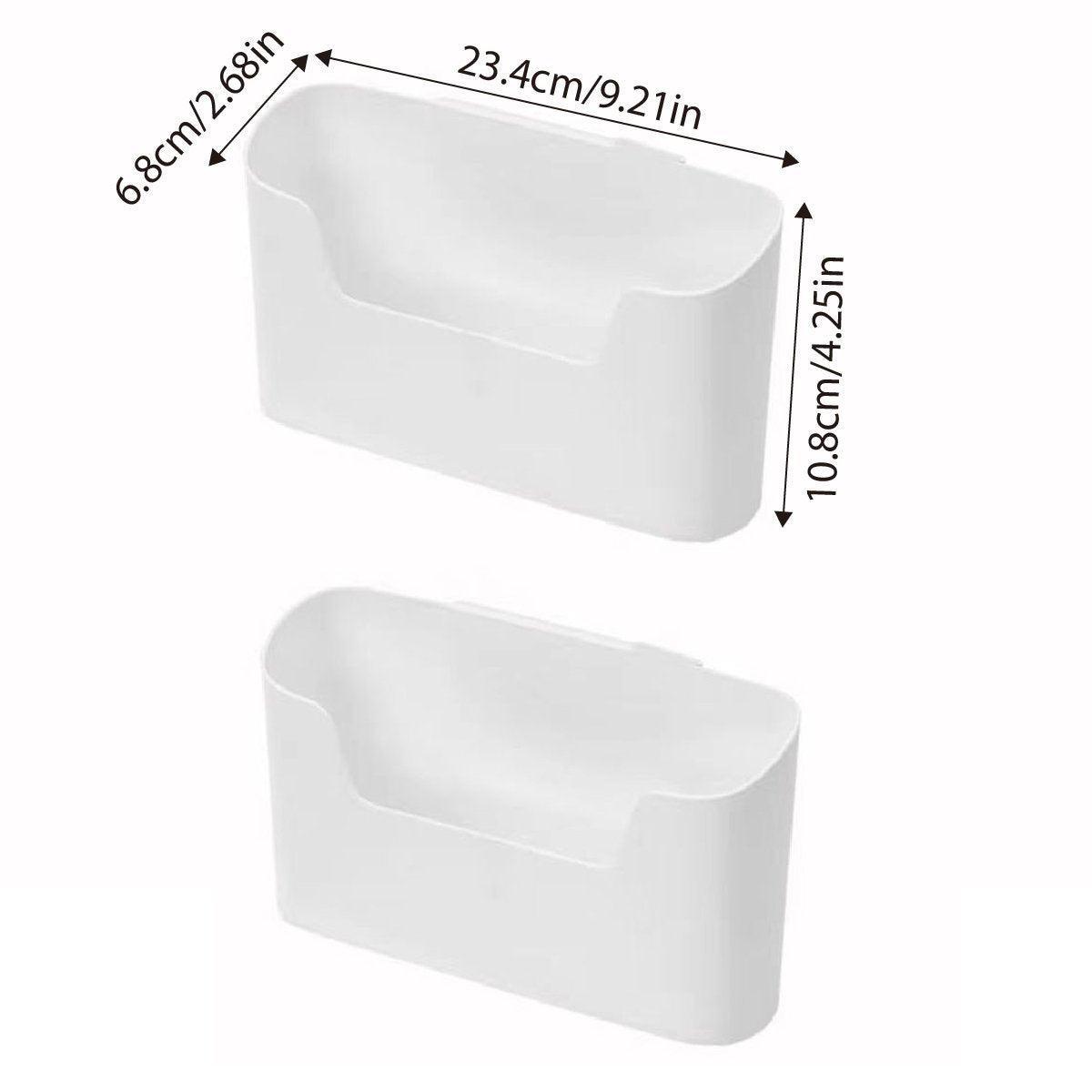 Wall Mounted Storage Racks for Kitchen and Bathroom, Set of 2 - view 3