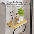 Wall Mounted Towel Rack for Bathroom and Shower Rustproof Space Saving Design - view 4
