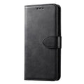 Wallet Phone Case in Black Synthetic Leather - For iPhone 14 Pro