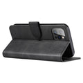 Wallet Phone Case in Black Synthetic Leather - For iPhone 14 Pro - view 4