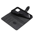 Wallet Phone Case in Black Synthetic Leather - For iPhone 14 Pro - view 5