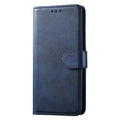 Wallet Phone Case in Blue Faux Leather - iPhone 14 Pro