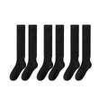 Warm Calf Socks, Set of 3 Pairs - Black