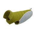 Warm Fleece Dog Coat - Olive Green, 2XL (Chest 69-82 cm, Length 52 cm)