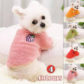 Warm Fleece Dog Jumper - Green, Medium (Chest 37 cm, Back 25 cm) - view 2