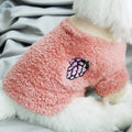 Warm Fleece Dog Jumper - Orange, Medium (Chest 37 cm, Back 25 cm) - view 4