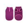 Warm Fleece Dog Jumper Vest - Berry Pink, Size XS (Bust 32 cm, Length 22 cm)