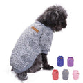 Warm Knitted Dog Sweater - Grey, XL (Chest 50 cm, Back 40 cm) - view 4