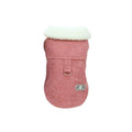 Warm Windproof Dog Jumper Puppy Winter Coat with Corduroy Look - Size XXL (Neck 35 cm, Chest 52 cm) - view 3