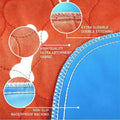 Washable Dog Training Pee Pad, Orange - 70 x 80 cm - view 4