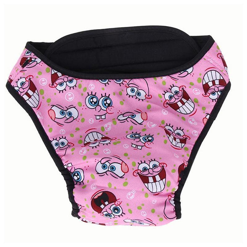 Washable Female Dog Nappy Pants - Pink, Size XS (Chest 35-45 cm) - view 18